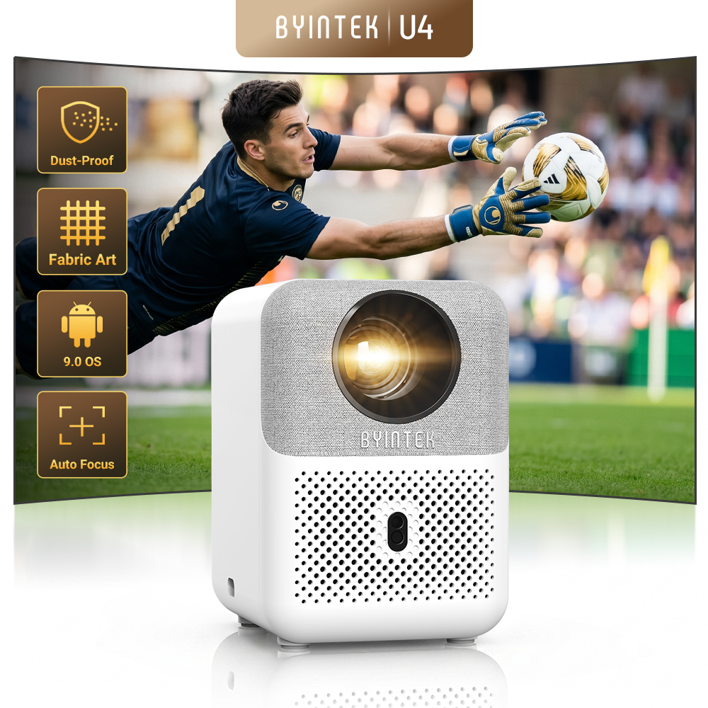 Home Cinema Led Projector - BYINTEK Full HD Mini Projector LOVE