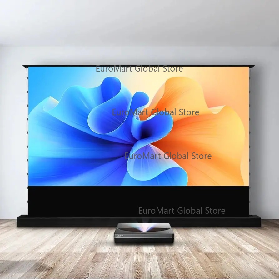 Projector Screen 100 Inch - 100 inch120 inch 16:9 Tab-Tension Motorized