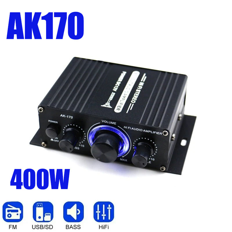 AK170 Mini Digital Power Audio - مراجعة Home Cinema Solution وسعره