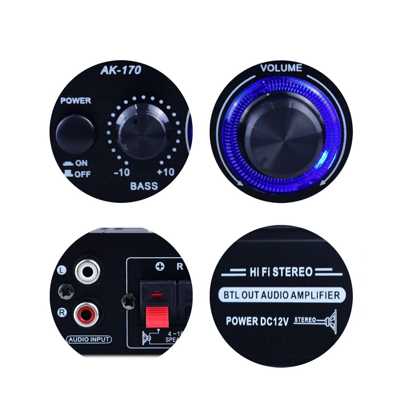 AK170 Mini Digital Power Audio - مراجعة Home Cinema Solution وسعره