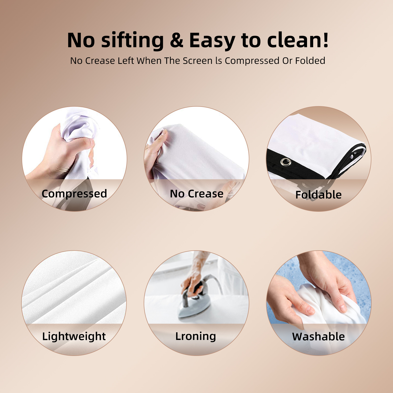 Salange Projector Screen 100 i - مراجعة Projector Screen 100 Inch وسعره