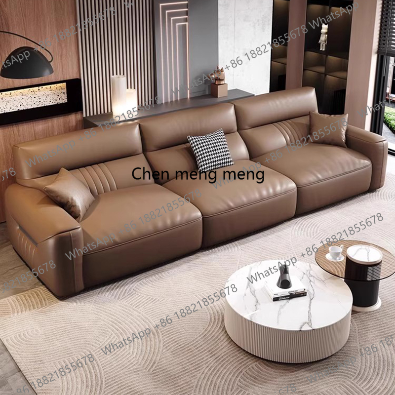 Genuine Leather Living Room So - مراجعة Home Cinema Room Design وسعره