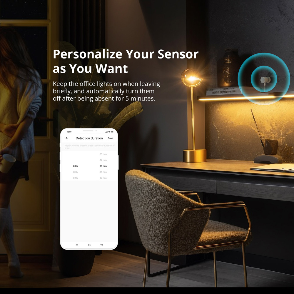 SONOFF SNZB-06P Zigbee Human P - مراجعة Home Cinema App وسعره