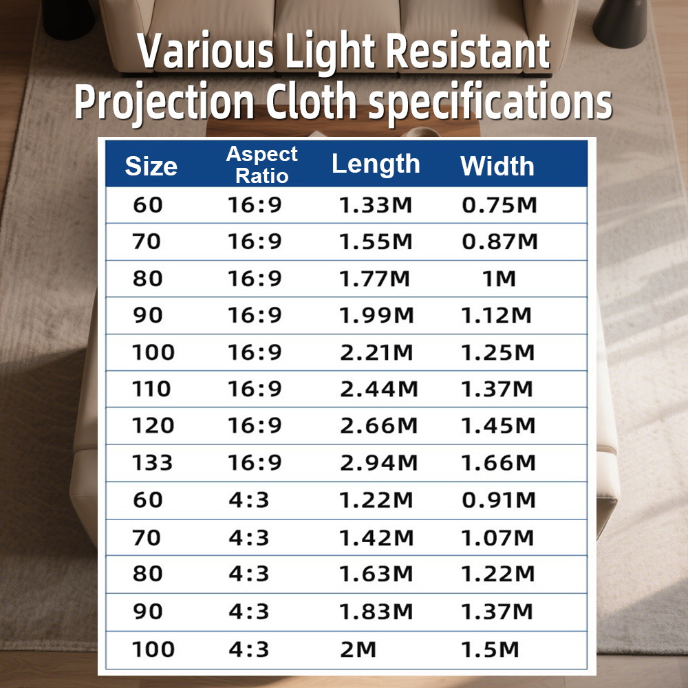 Universal Projector Screen 80/ - مراجعة Projector Screen 100 Inch وسعره