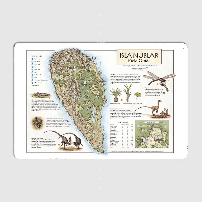 Isla Nublar Field Guide - Jura - مراجعة Home Cinema Guide وسعره