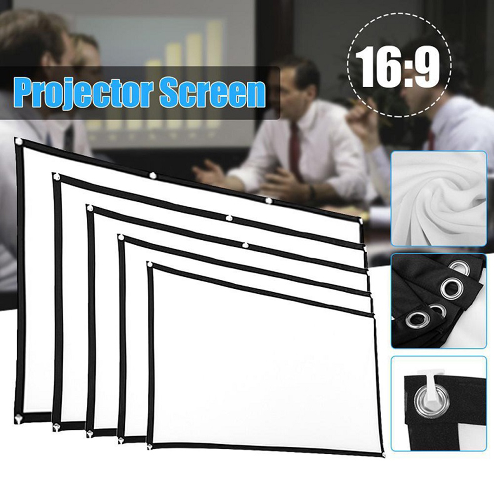 Portable Projector Screen Simp - مراجعة Projector Screen 100 Inch وسعره