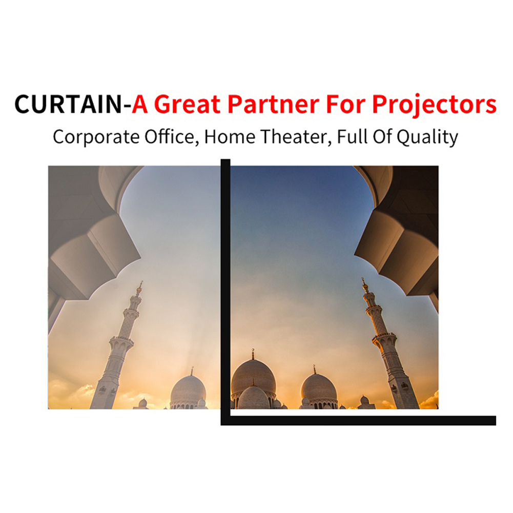 Portable Projector Screen Simp - مراجعة Projector Screen 100 Inch وسعره