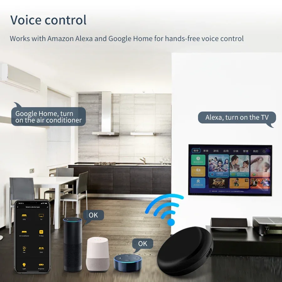 Tuya WiFi Smart Universal IR R - مراجعة Home Cinema App وسعره
