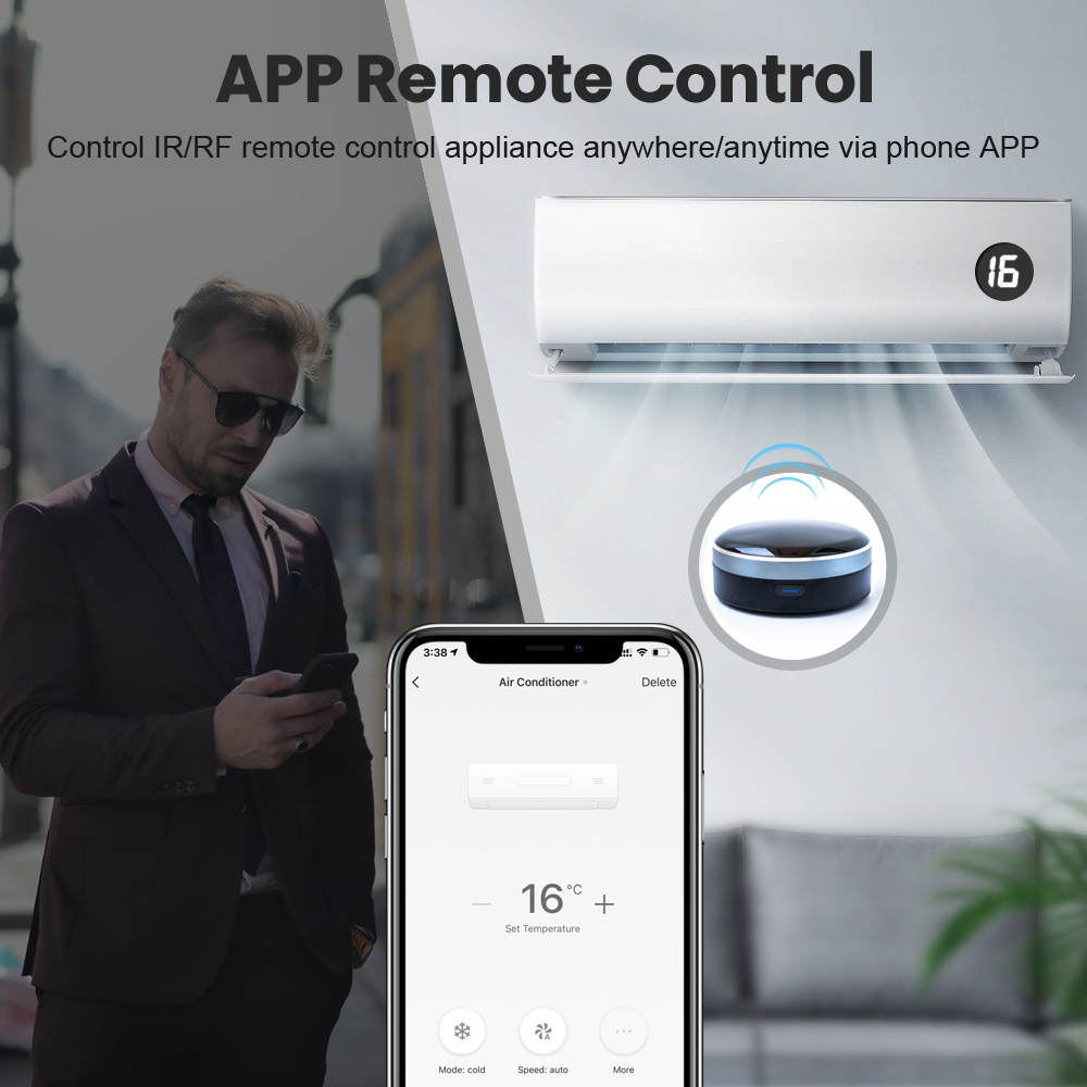 Tuya IR RF 433/315 Universal W - مراجعة Home Cinema App وسعره