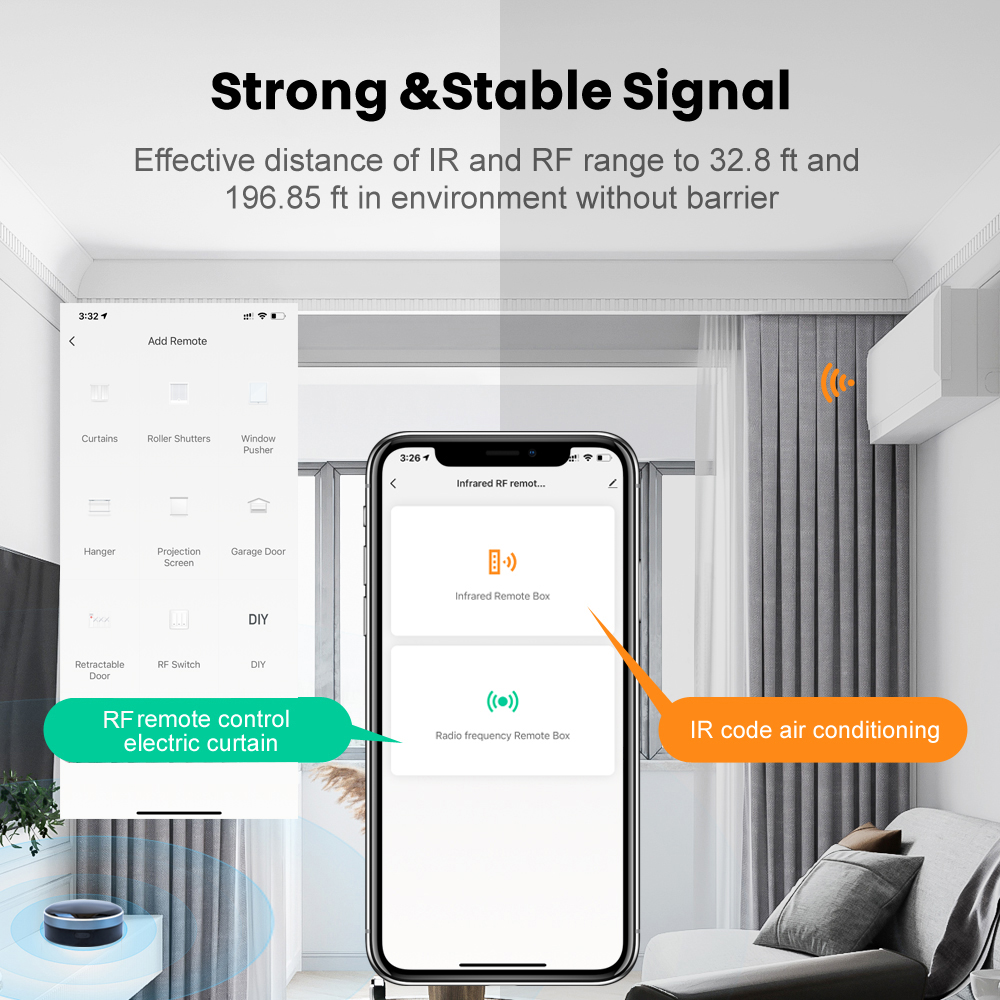 Tuya IR RF 433/315 Universal W - مراجعة Home Cinema App وسعره
