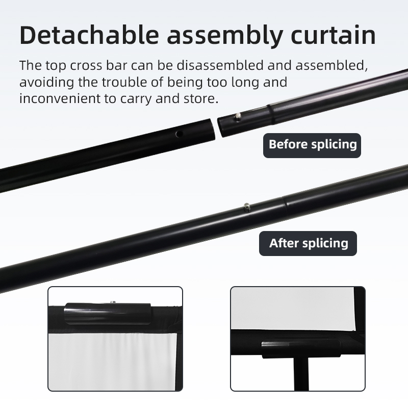 VEIDADZ Projector Screen With  - مراجعة Projector Screen 100 Inch وسعره