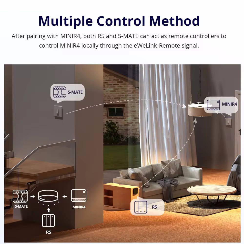 SONOFF Mini R4 Wifi Switch Mod - مراجعة Home Cinema App وسعره