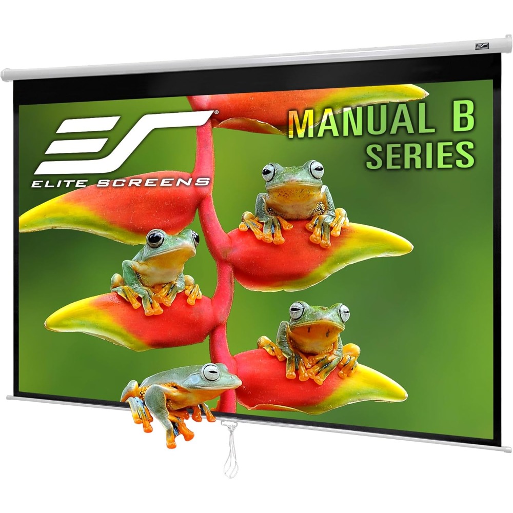 US Shipping Manual B 100 Inch  - مراجعة Projector Screen 100 Inch وسعره