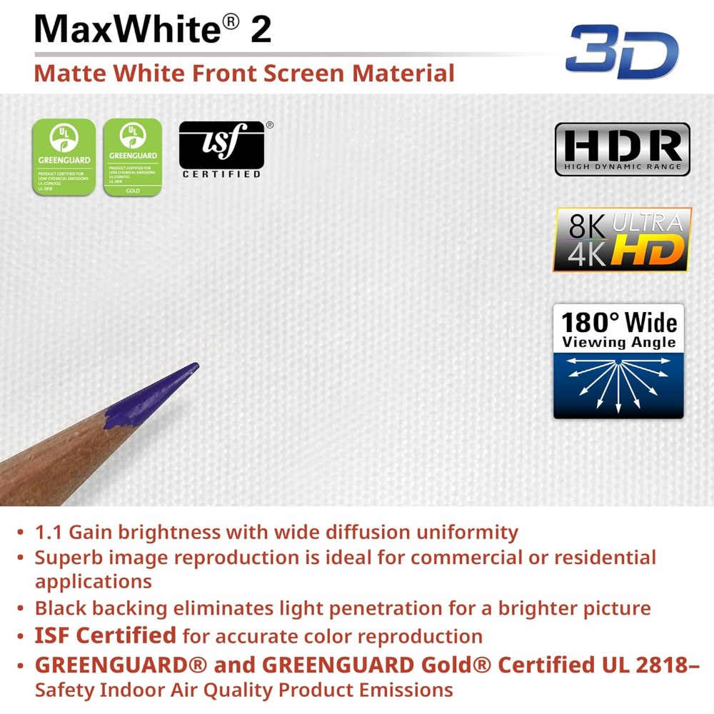 US Shipping Manual B 100 Inch  - مراجعة Projector Screen 100 Inch وسعره