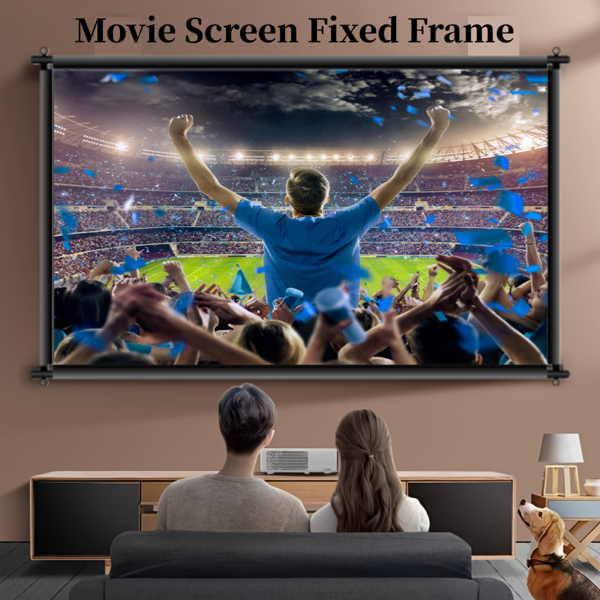 XIAOHUI Anti-light Projector S - مراجعة Projector Screen 100 Inch وسعره