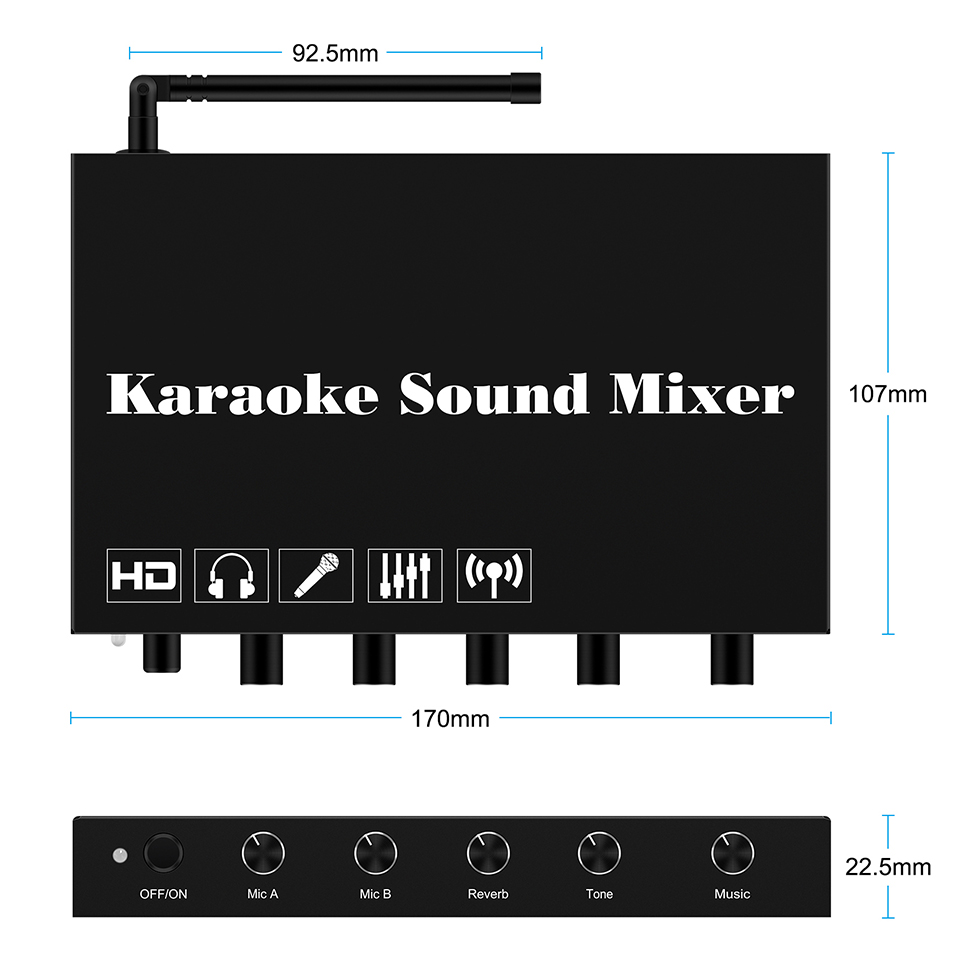 HDMI Karaoke Player Mixer Home - مراجعة Home Cinema Solution وسعره