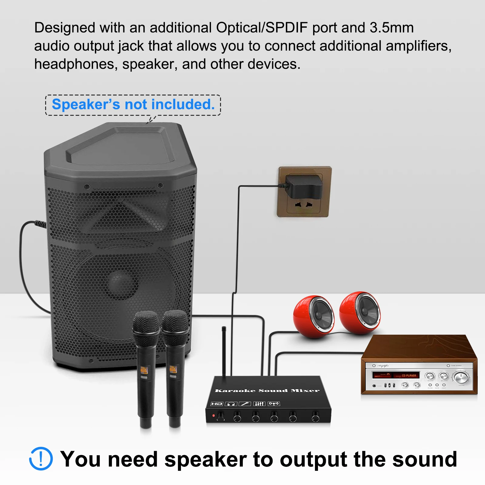 HDMI Karaoke Player Mixer Home - مراجعة Home Cinema Solution وسعره