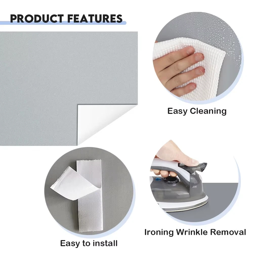 XIAOHUI Anti-light Thick HD Pr - مراجعة Projector Screen 100 Inch وسعره