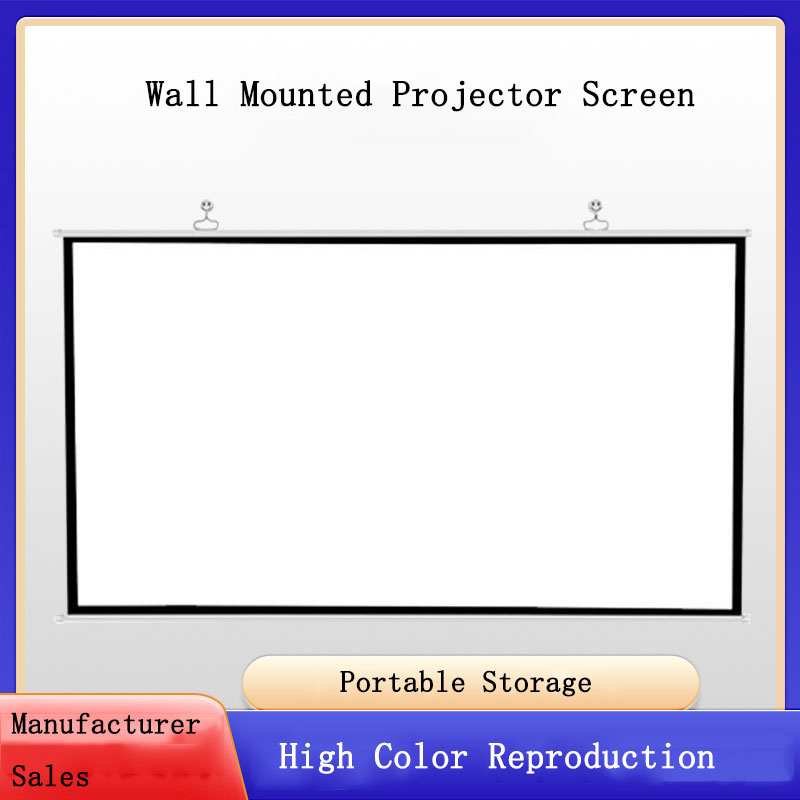 Thinyou Projector screen Curta - مراجعة Projector Screen 100 Inch وسعره