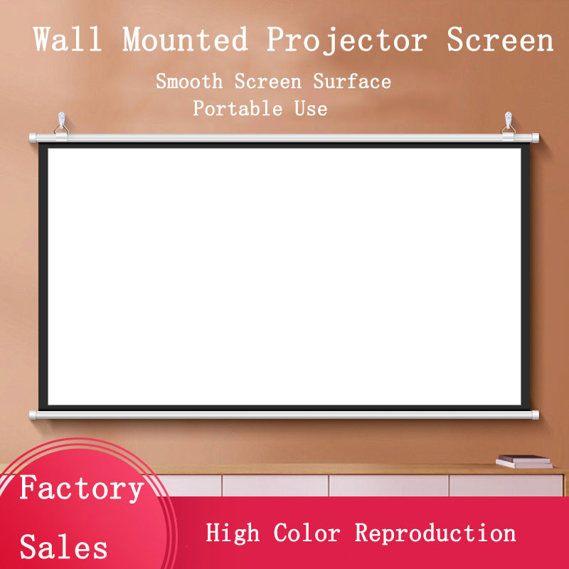 Thinyou Projector screen Curta - مراجعة Projector Screen 100 Inch وسعره