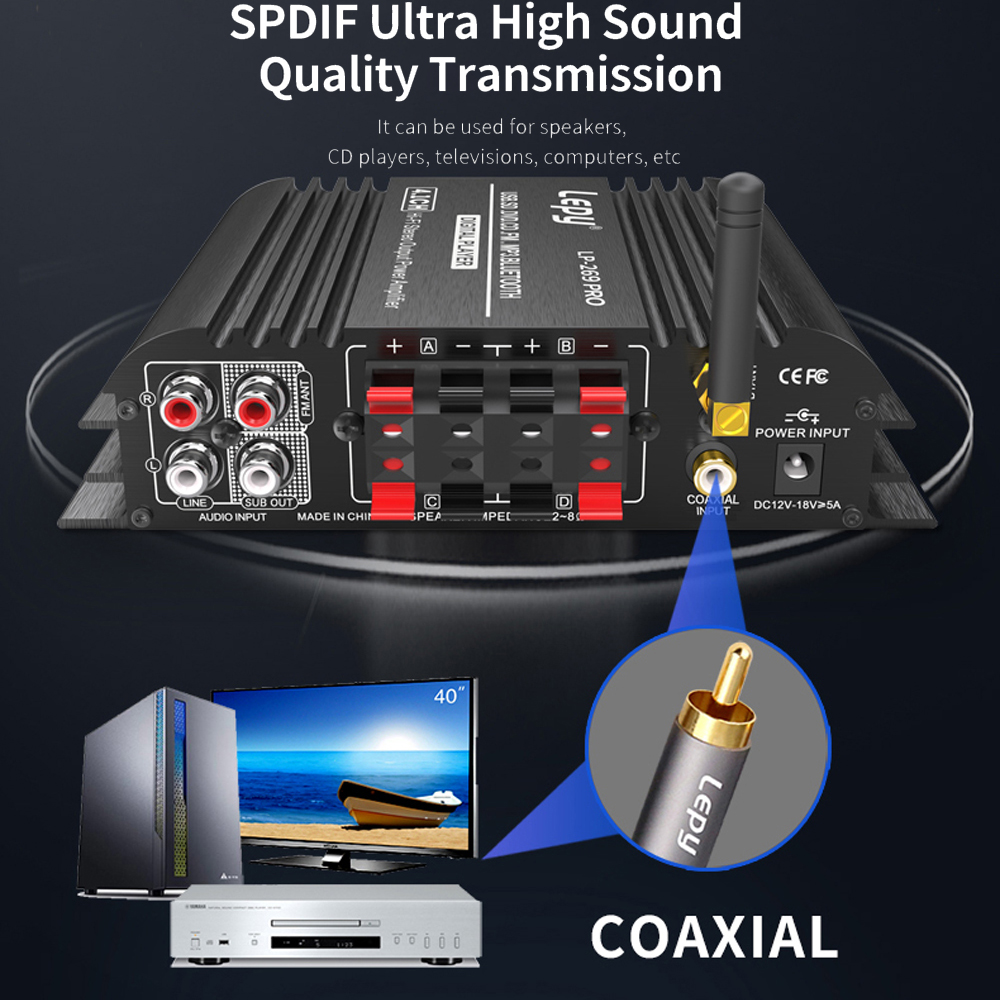 LEPY LP-269PRO 4.1 Channel Amp - مراجعة Home Cinema Solution وسعره