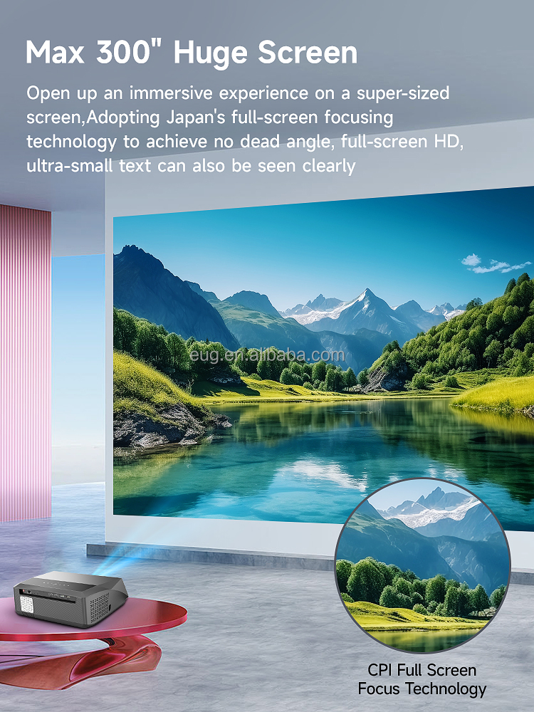 New Design Home Tv Cinema Pock - مراجعة Home Cinema Led Projector وسعره