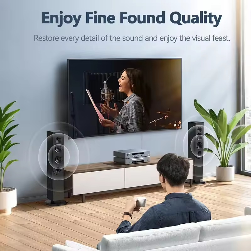 Coaxial Digital Audio Cable Su - مراجعة Home Cinema Solution وسعره