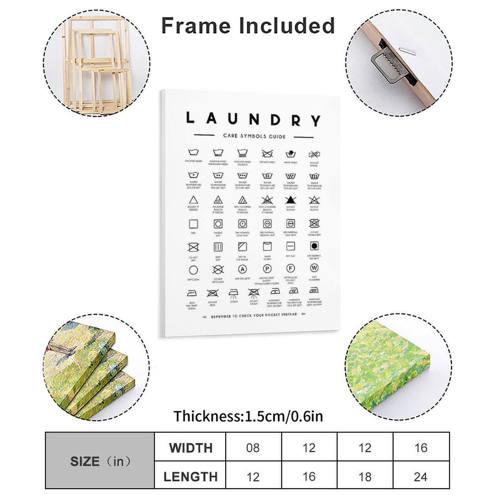 Laundry Symbols Guide Care For - مراجعة Home Cinema Guide وسعره