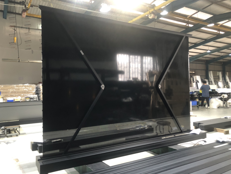 100 Inch 4K HD Laser TV Projec - مراجعة Projector Screen 100 Inch وسعره