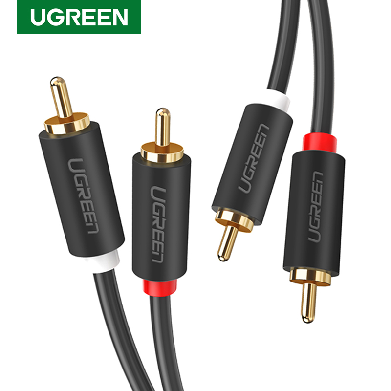 UGREEN 2RCA to 2 RCA Male to M - مراجعة Home Cinema Solution وسعره