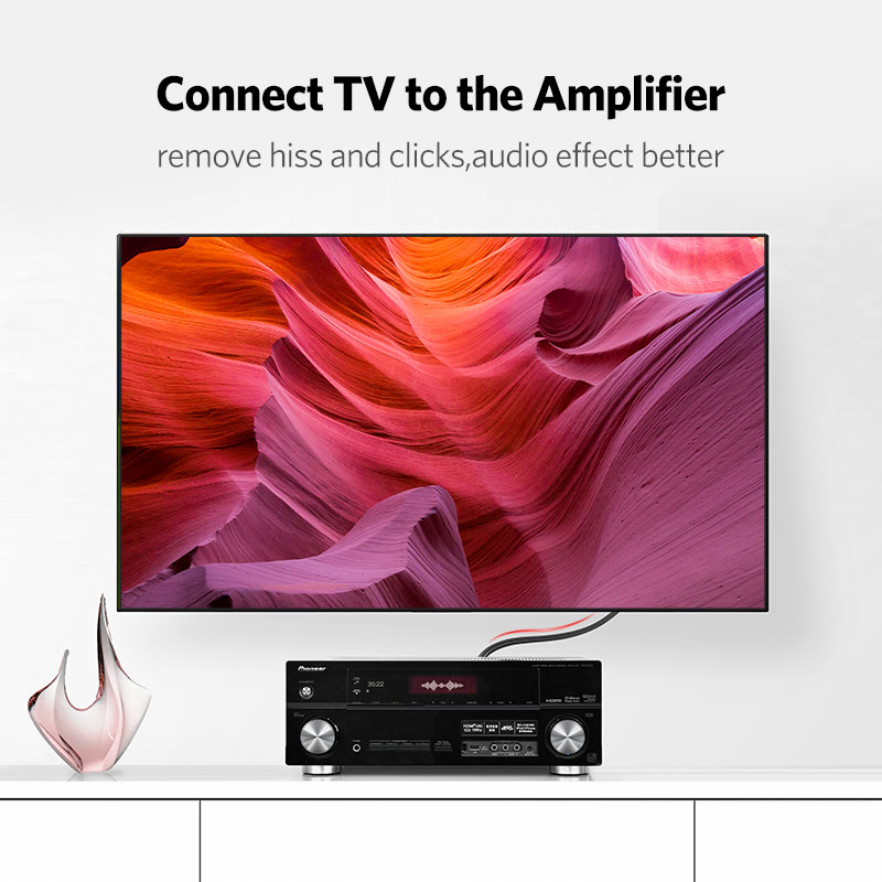 UGREEN 2RCA to 2 RCA Male to M - مراجعة Home Cinema Solution وسعره