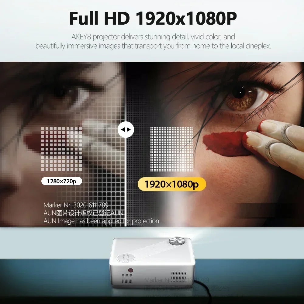 LED Projector Full HD Video Pr - مراجعة Home Cinema Led Projector وسعره