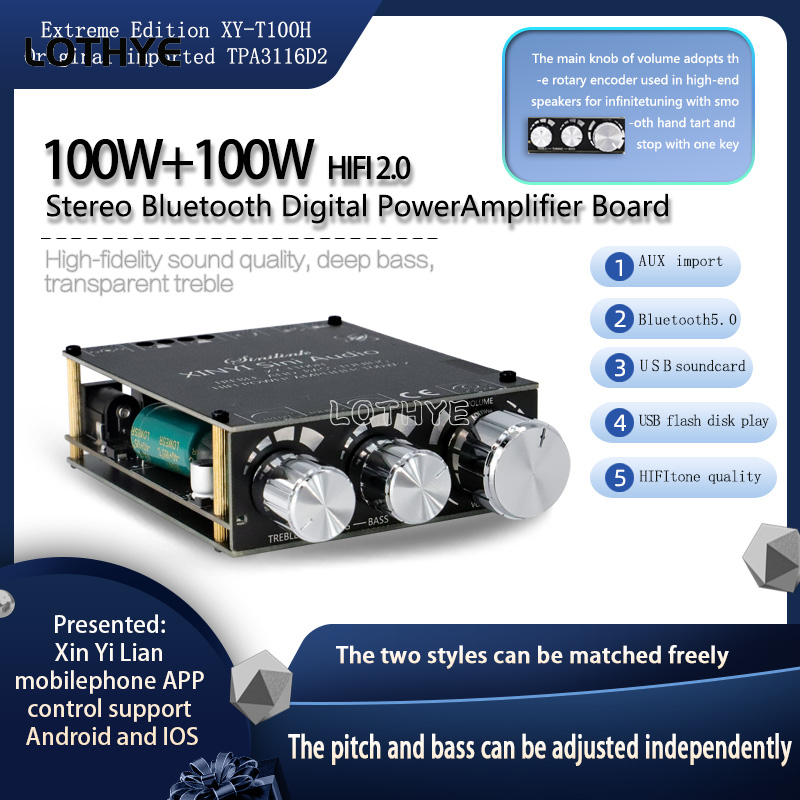 100w+100w Bluetooth 5.0 Power  - مراجعة Home Cinema Solution وسعره