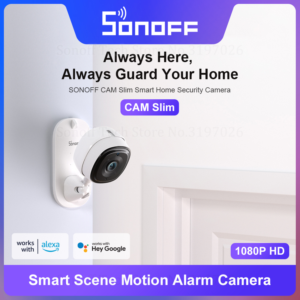 SONOFF 1080P HD Wi-Fi IOT Came - مراجعة Home Cinema App وسعره