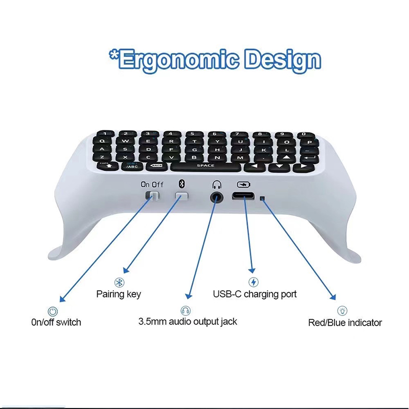 Wireless Keyboard for PS5 Cont - مراجعة Home Cinema Bluetooth Sony وسعره