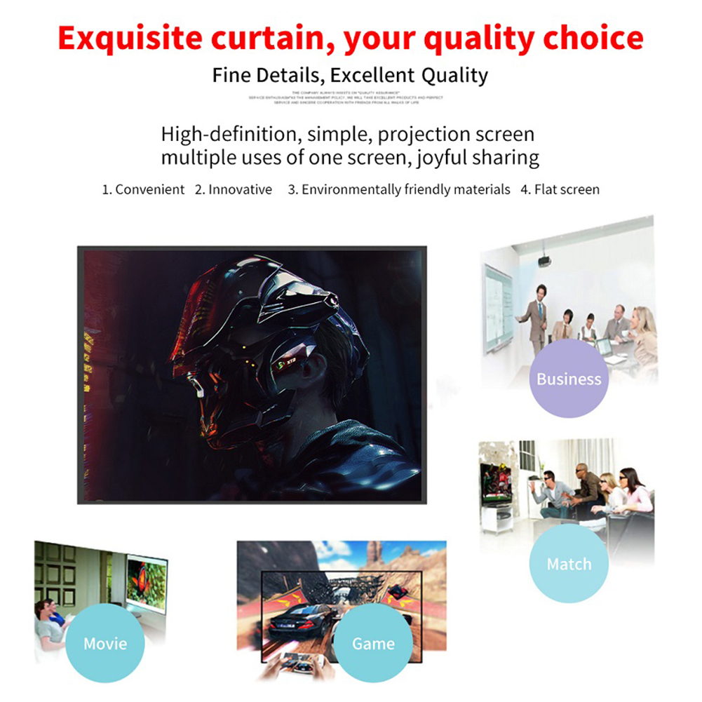 Simple Projector Curtain Home  - مراجعة Projector Screen 100 Inch وسعره