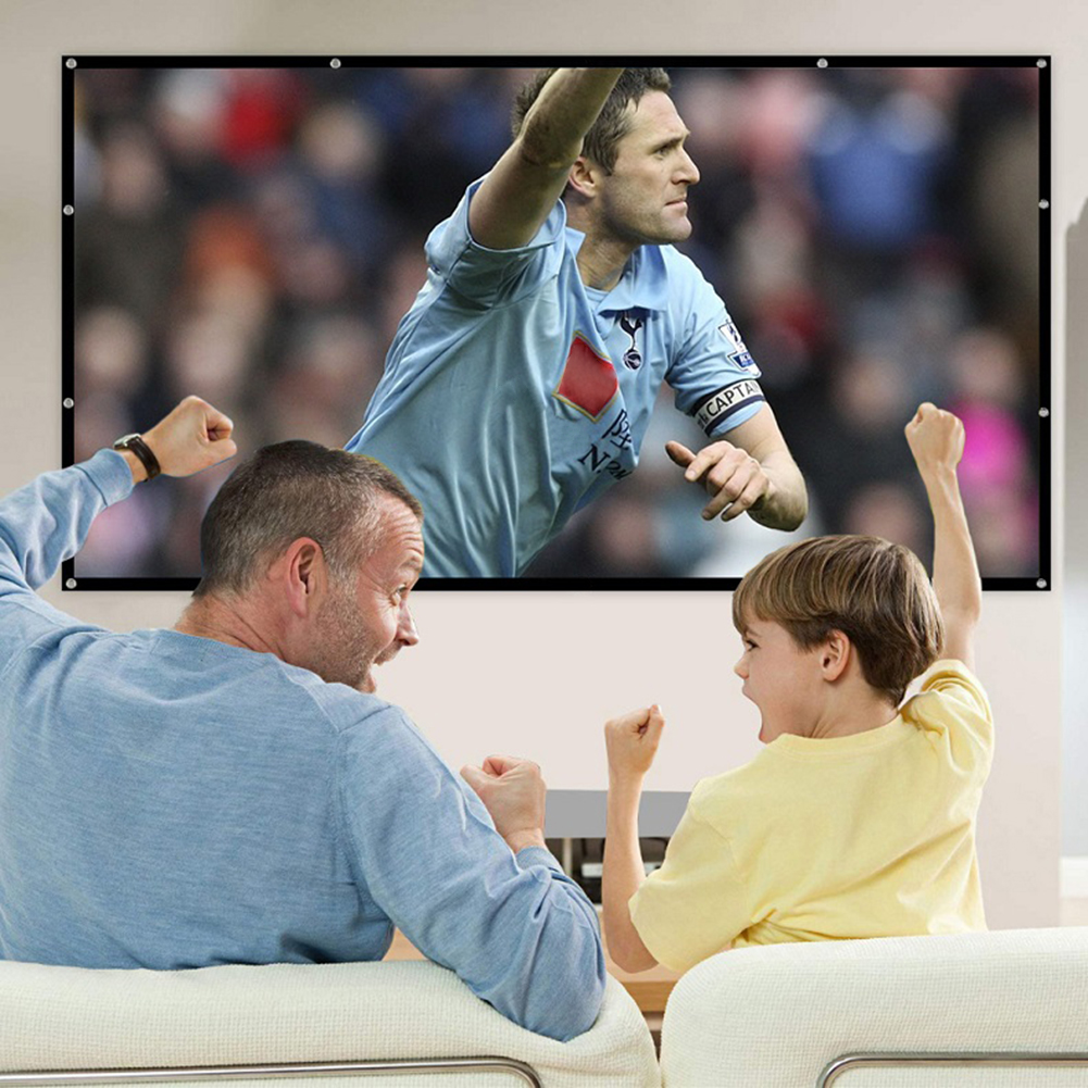 Simple Projector Curtain Home  - مراجعة Projector Screen 100 Inch وسعره