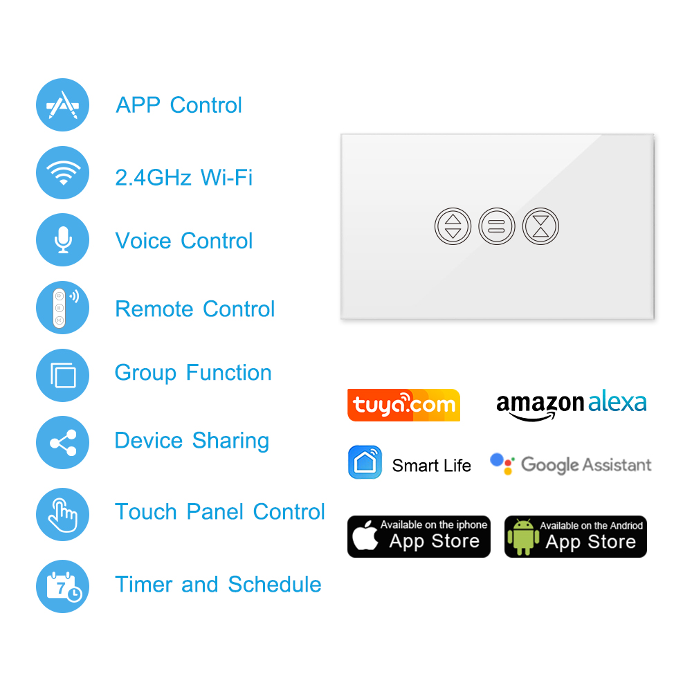 Tuya Smart Life Curtain Switch - مراجعة Home Cinema App وسعره