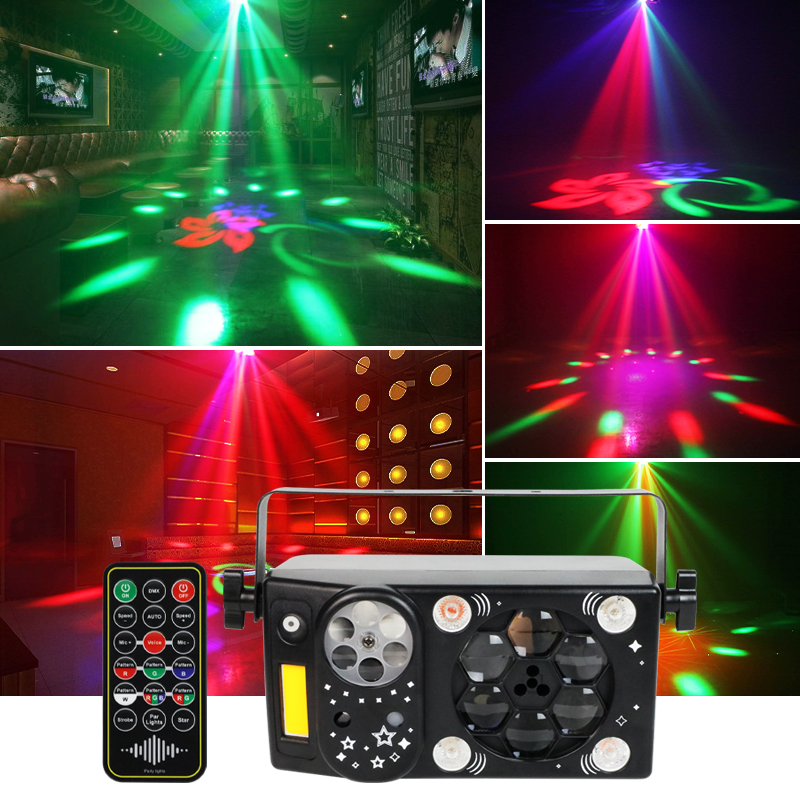 HCWE LED 7 In 1 Magic Ball Par - مراجعة Home Cinema Led Projector وسعره