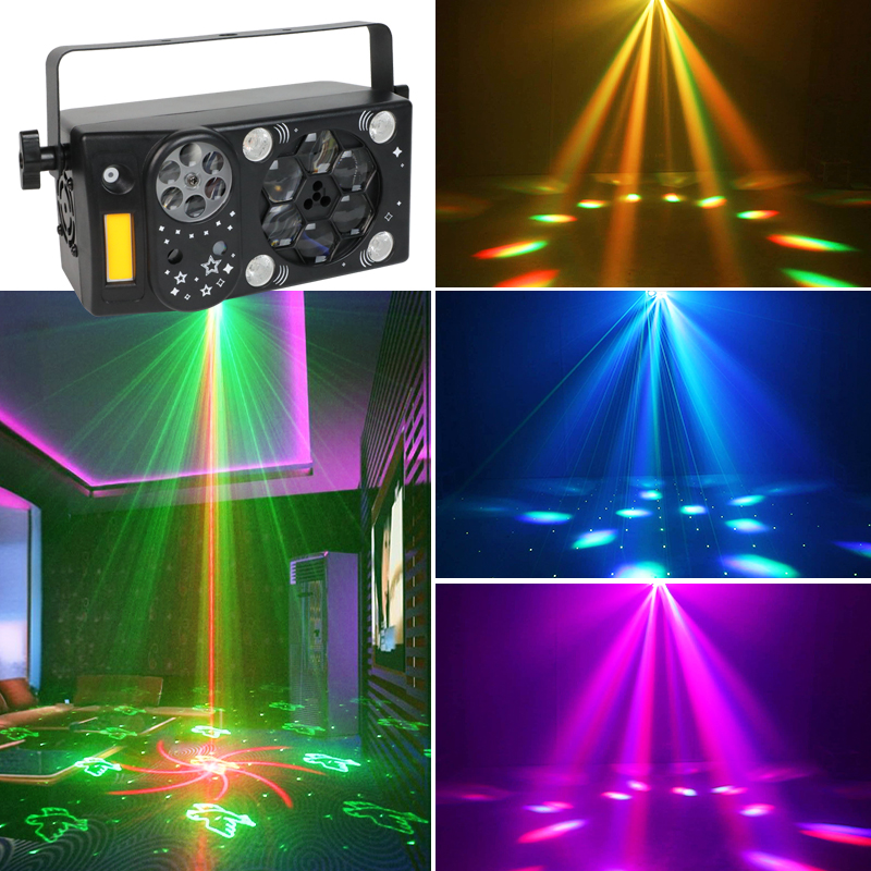 HCWE LED 7 In 1 Magic Ball Par - مراجعة Home Cinema Led Projector وسعره
