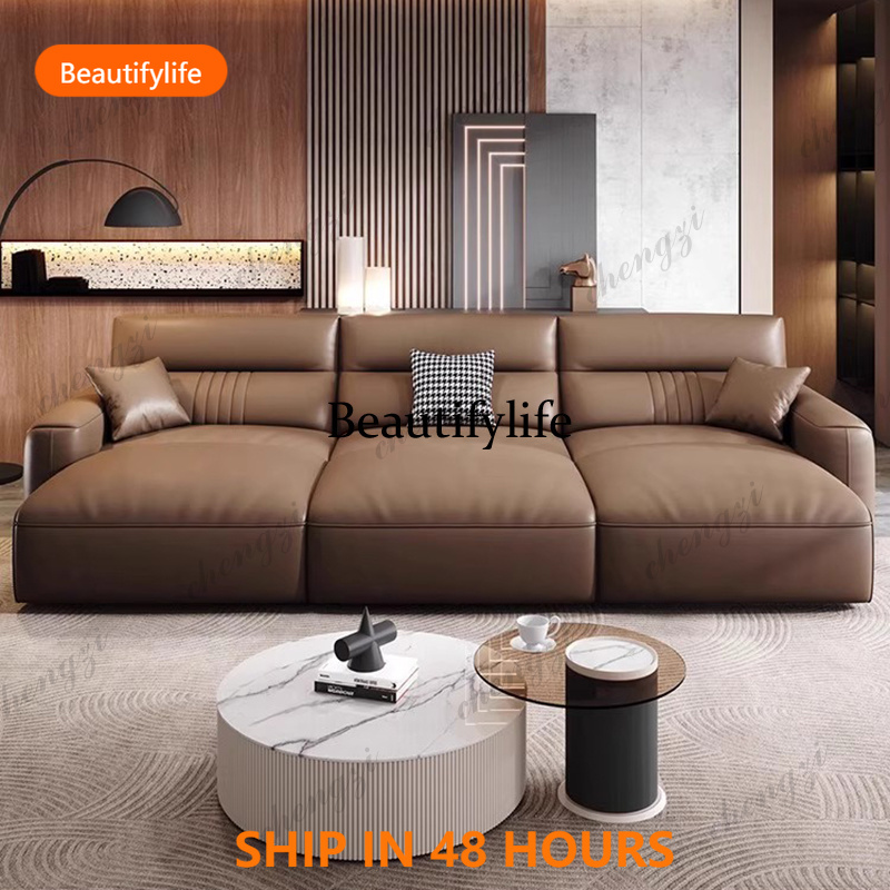 03 A68 Genuine Leather Living  - مراجعة Home Cinema Room Design وسعره