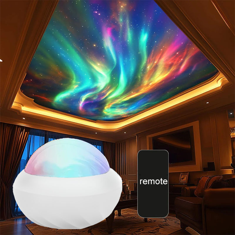 USB Aurora Projection Lamp Nor - مراجعة Home Cinema Led Projector وسعره