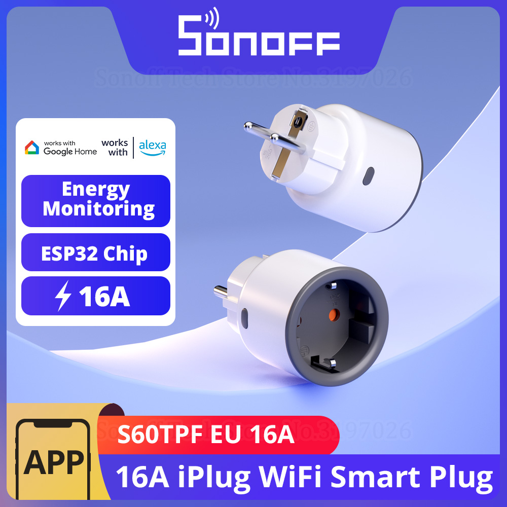 SONOFF S60 EU 16A iPlug Wi-Fi  - مراجعة Home Cinema App وسعره