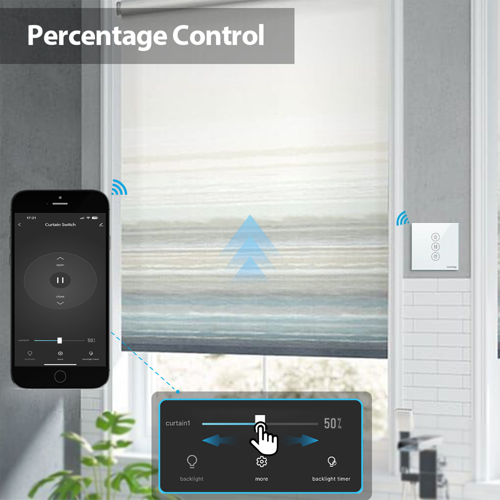 Tuya Smart Life EU WiFi Roller - مراجعة Home Cinema App وسعره