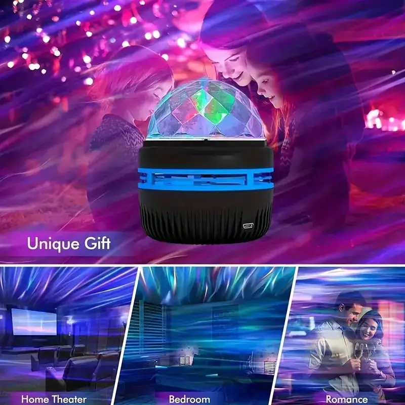 LED Star Galaxy Projector Nigh - مراجعة Home Cinema Led Projector وسعره