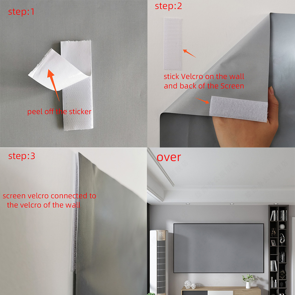 MIXITO Projector Screen Simple - مراجعة Projector Screen 100 Inch وسعره