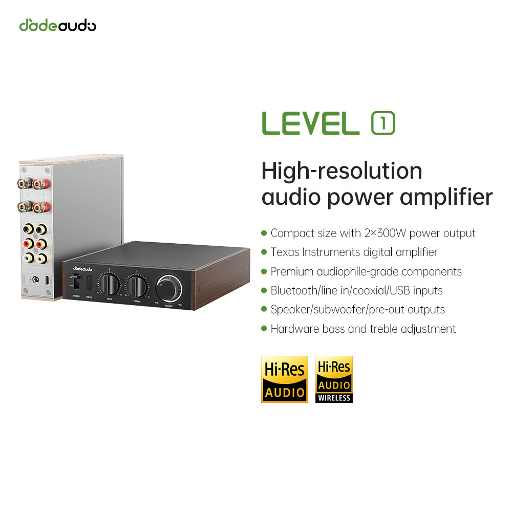 JadeAudio Level 1 Desktop HiFi - مراجعة Home Cinema Solution وسعره