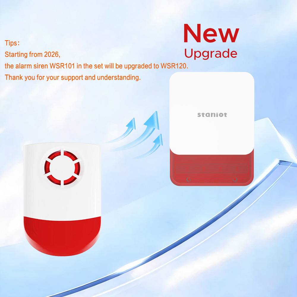 Staniot 7 inch HD Alarm System - مراجعة Home Cinema App وسعره