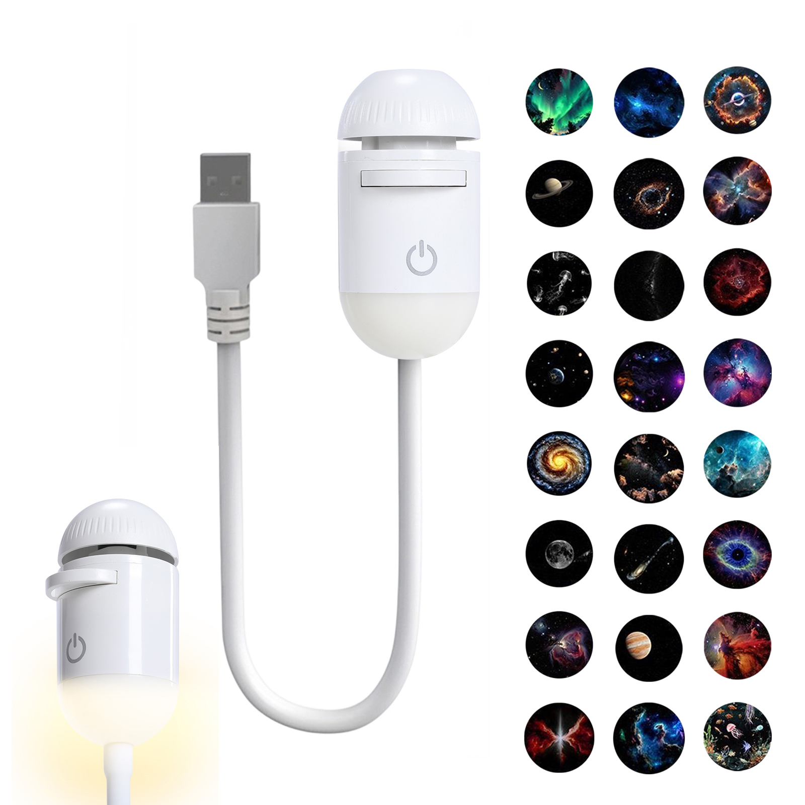 Galaxy Projector USB Night Lig - مراجعة Home Cinema Led Projector وسعره